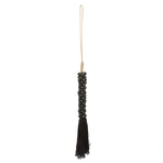 Kép 1/7 - The Wooden Beads with Cotton Tassel - Black