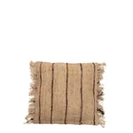 Kép 1/7 - The Oh My Gee Cushion Cover - Beige Black - 40x40
