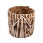 Kép 1/8 - The Macra-mazing Basket - Natural White - L