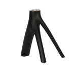 Kép 1/10 - The Triple Twig Candle Holder - Black