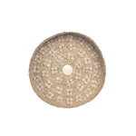Kép 1/9 - The Caribe Shell Plate - Natural White - M
