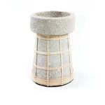 Kép 1/7 - The Serene Candle Holder - Concrete Natural - L