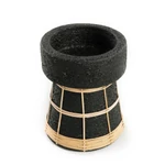 Kép 1/7 - The Serene Candle Holder - Black Natural - M