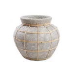 Kép 1/5 - The Belly Vase - Concrete Natural - M