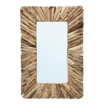 Kép 1/8 - The Driftwood Framed Mirror - Natural - M