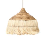 Kép 1/2 - The Abaca Hoola Pendant - Natural - L