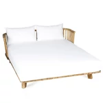 Kép 1/6 - The Double Malawi Daybed - Natural White