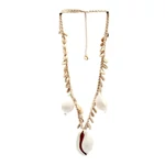 Kép 1/5 - The Big White Cowrie Shell Necklace