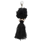 Kép 1/3 - The Pompom Keychain - Black