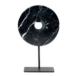 Kép 1/4 - The Marble Disc on Stand - Black - L