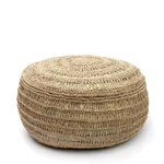 Kép 1/5 - The Seagrass Pouffe - Natural - M