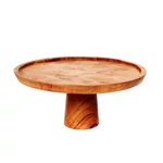 Kép 1/5 - The Teak Root Cake Dish - L
