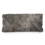 Kép 1/3 - The Three Panel Suede Cushion Cover - Grey - 30x60