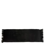 Kép 1/5 - The Oh My Gee Cushion Cover - Black Velvet - 35x100