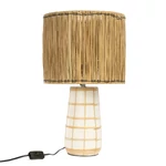 Kép 1/5 - The Molokai Table Lamp - White Natural