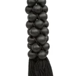 Kép 6/7 - The Wooden Beads with Cotton Tassel - Black