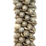 Kép 4/4 - The Shell & Cotton Tassel - Grey