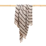 Kép 6/7 - The s'il vous Plaid - Bohemian White
