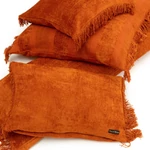 Kép 7/8 - The Oh My Gee Cushion Cover - Rust Velvet - 35x100