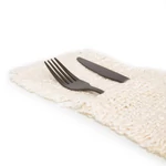 Kép 3/5 - The Oh My Gee Cutlery Holder - Cream - Set of 4