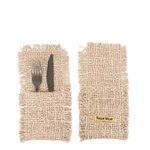 Kép 2/5 - The Oh My Gee Cutlery Holder - Beige - Set of 4