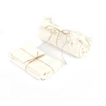 Kép 10/11 - The Linen Napkin - White - Set of 4