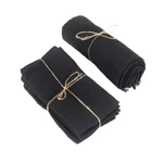 Kép 6/6 - The Linen Tablecloth - Black - 180x300