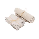 Kép 6/6 - The Linen Tablecloth - Beige - 150x150