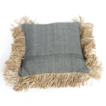 Kép 8/9 - The Cotton Bonita Cushion Cover - Natural Black - 40x40