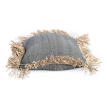 Kép 5/9 - The Cotton Bonita Cushion Cover - Natural Black - 40x40