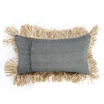 Kép 9/10 - The Cotton Bonita Cushion Cover - Natural Black - 30x50