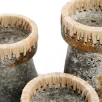 Kép 6/7 - The Pretty Candle Holder - Antique Grey - M
