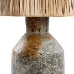 Kép 7/9 - The Ithaka Table Lamp - Antique Grey Natural