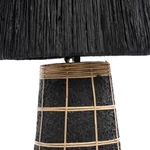 Kép 3/7 - The Naxos Table Lamp - Black Natural