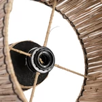 Kép 5/7 - The Skiathos Table Lamp - Natural Black