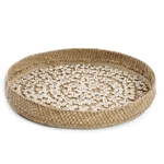 Kép 6/8 - The Costa Shell Plate - Natural White - M
