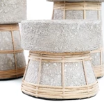 Kép 6/6 - The Serene Candle Holder - Concrete Natural - M