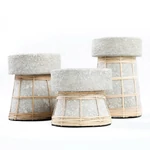 Kép 3/6 - The Serene Candle Holder - Concrete Natural - M