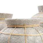 Kép 5/5 - The Belly Vase - Concrete Natural - M