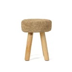 Kép 5/8 - The Raffia Stool - Natural
