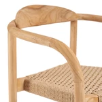 Kép 2/6 - The Amaya Dining Chair - Natural - Outdoor