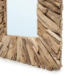 Kép 8/8 - The Driftwood Framed Mirror - Natural - M