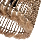 Kép 4/4 - The Abaca Bird Cage Pendant - Natural - M