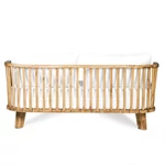 Kép 3/6 - The Double Malawi Daybed - Natural White