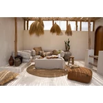 Kép 4/6 - The Linen Tablecloth - Beige - 150x150