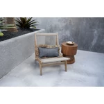 Kép 3/10 - The Cotton Bonita Cushion Cover - Natural Black - 30x50