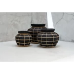 Kép 5/8 - The Belly Vase - Black Natural - M