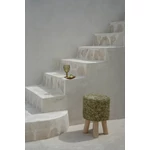 Kép 3/8 - The Raffia Tressed Stool - Jungle Green