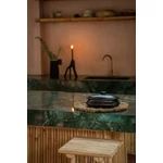 Kép 2/6 - The Burned Oval Pot With Pattern - Black