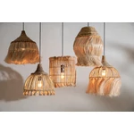 Kép 3/4 - The Abaca Bird Cage Pendant - Natural - M